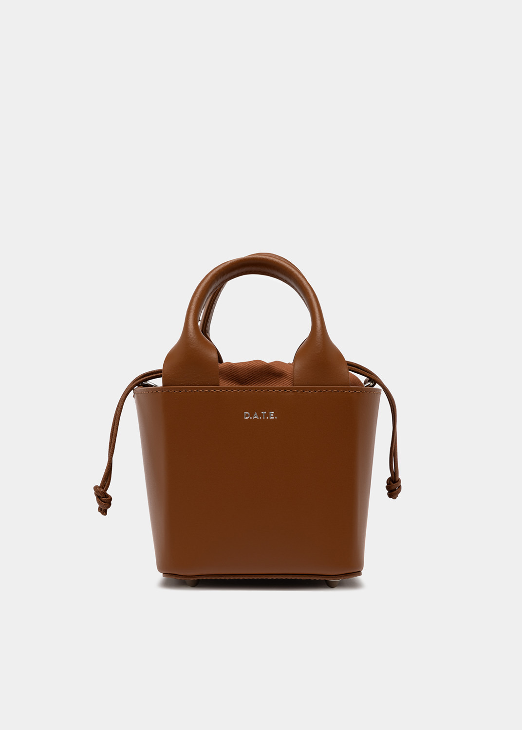 D.A.T.E.: CUBO BAG LEATHER CUOIO