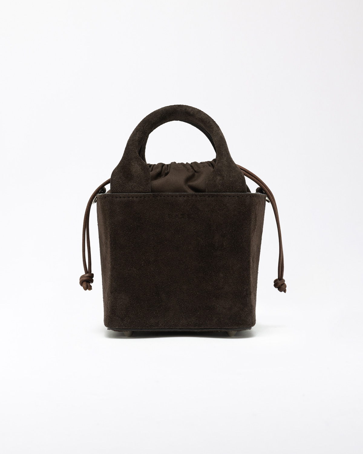 D.A.T.E.: CUBO BAG SUEDE CHOCOLATE