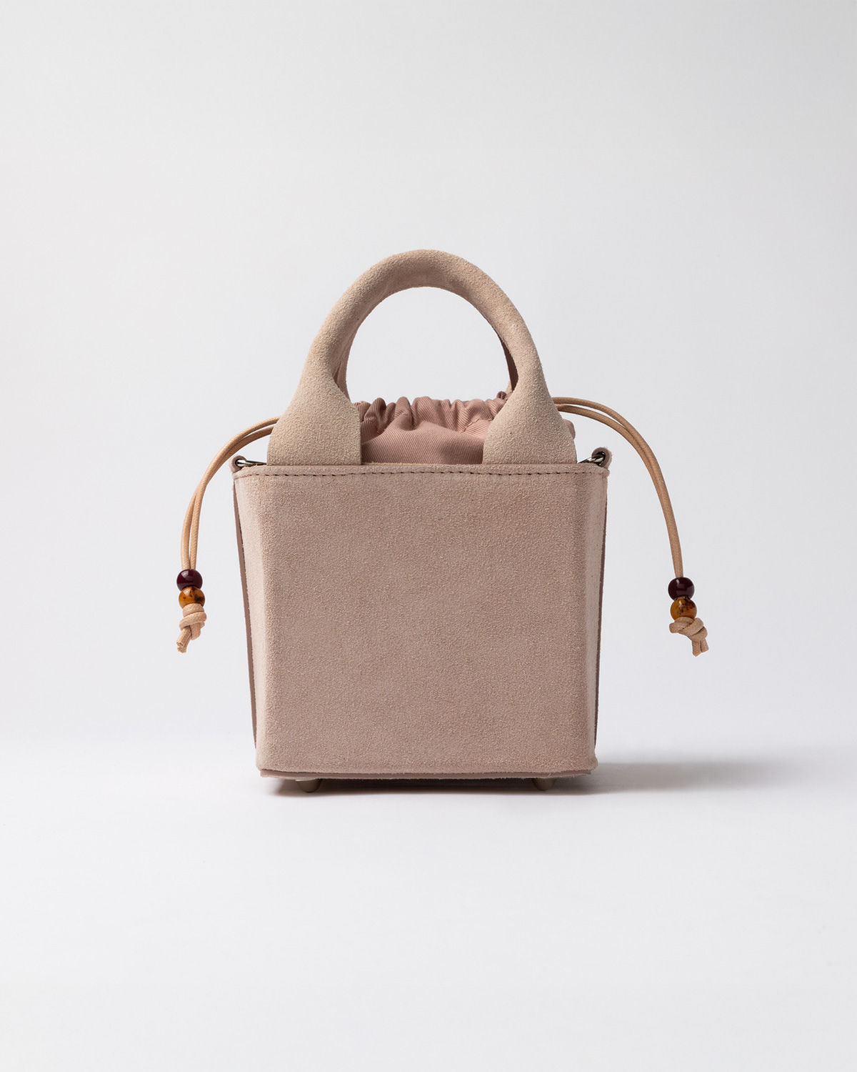 D.A.T.E.: CUBO BAG SUEDE PINK