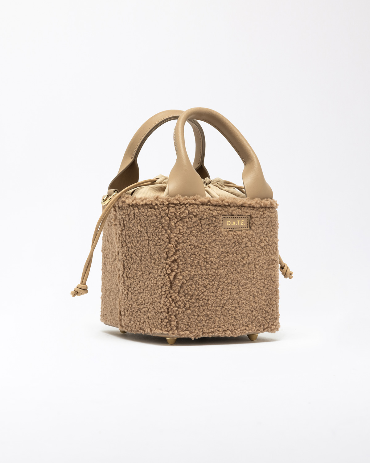 D.A.T.E.: CUBO BAG TEDDY BEIGE