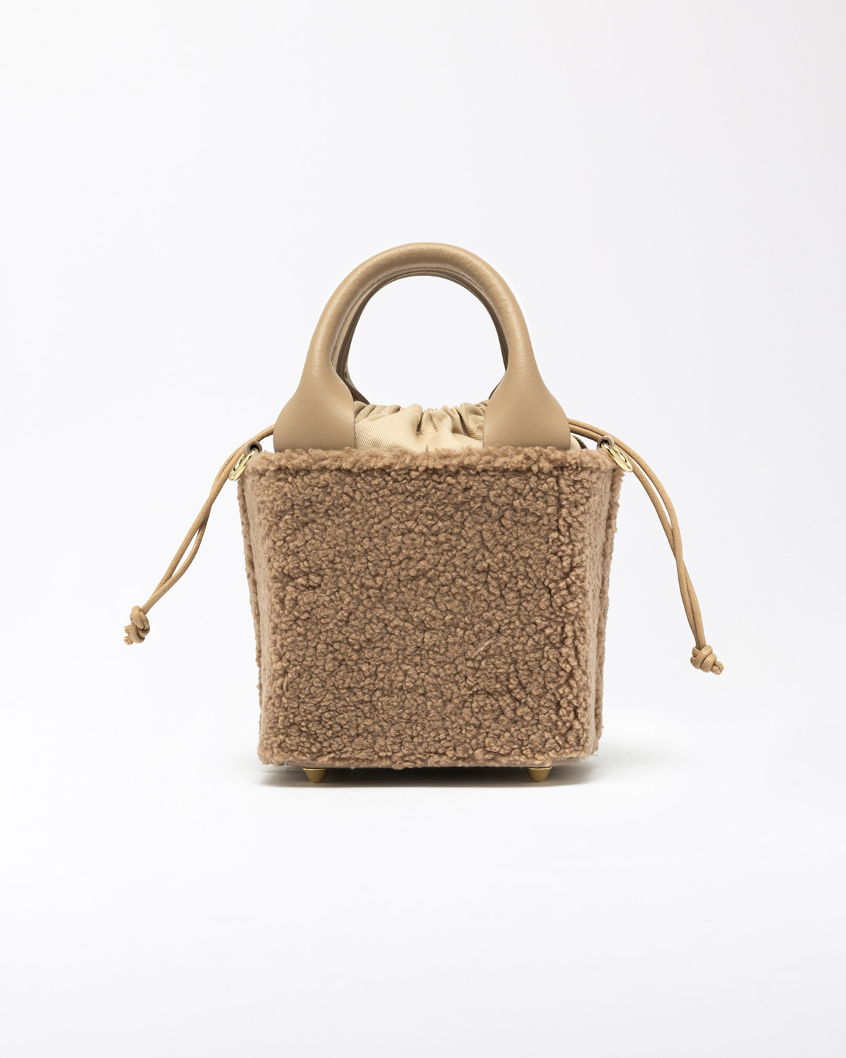 D.A.T.E.: CUBO BAG TEDDY BEIGE