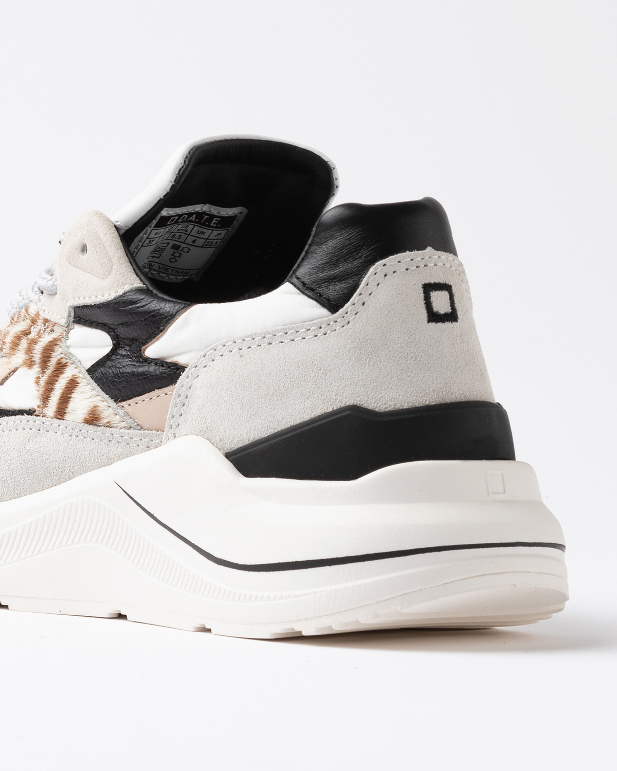 D.A.T.E.: FUGA ANIMALIER WHITE-ZEBRA