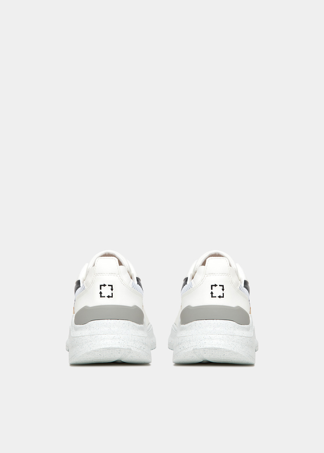 D.A.T.E.: FUGA ECO VEGAN WHITE-BLACK