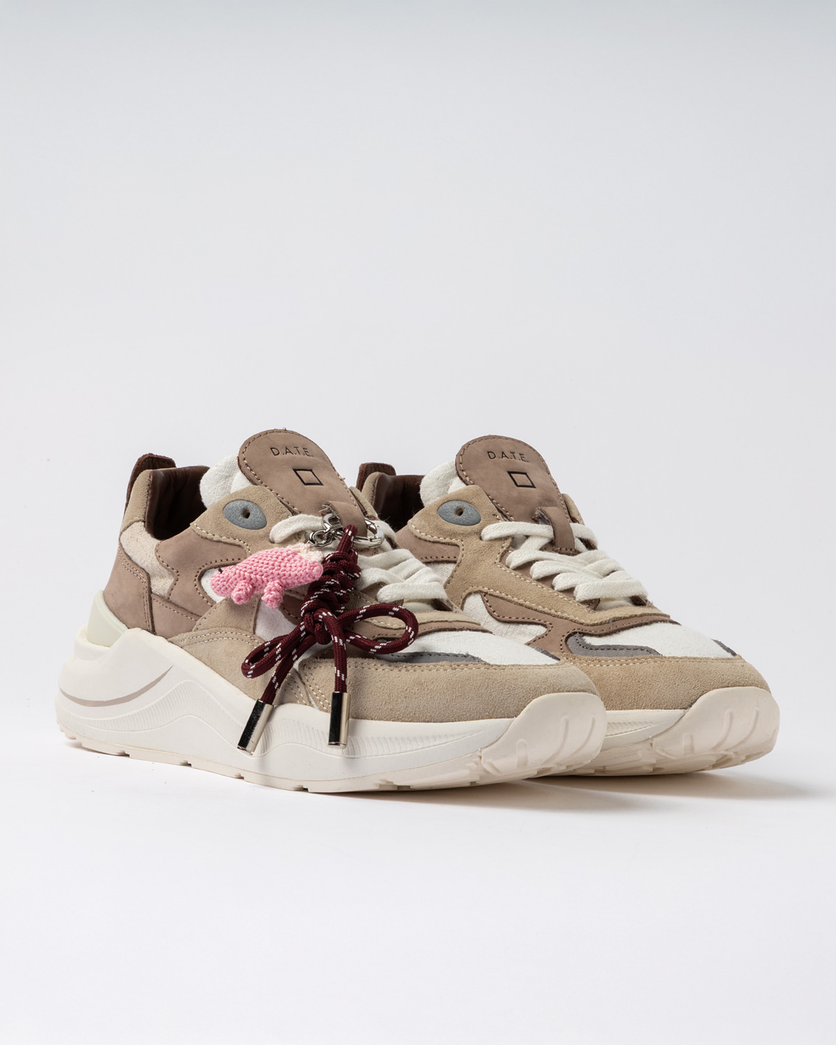 D.A.T.E.: FUGA LINEN WHITE-BEIGE