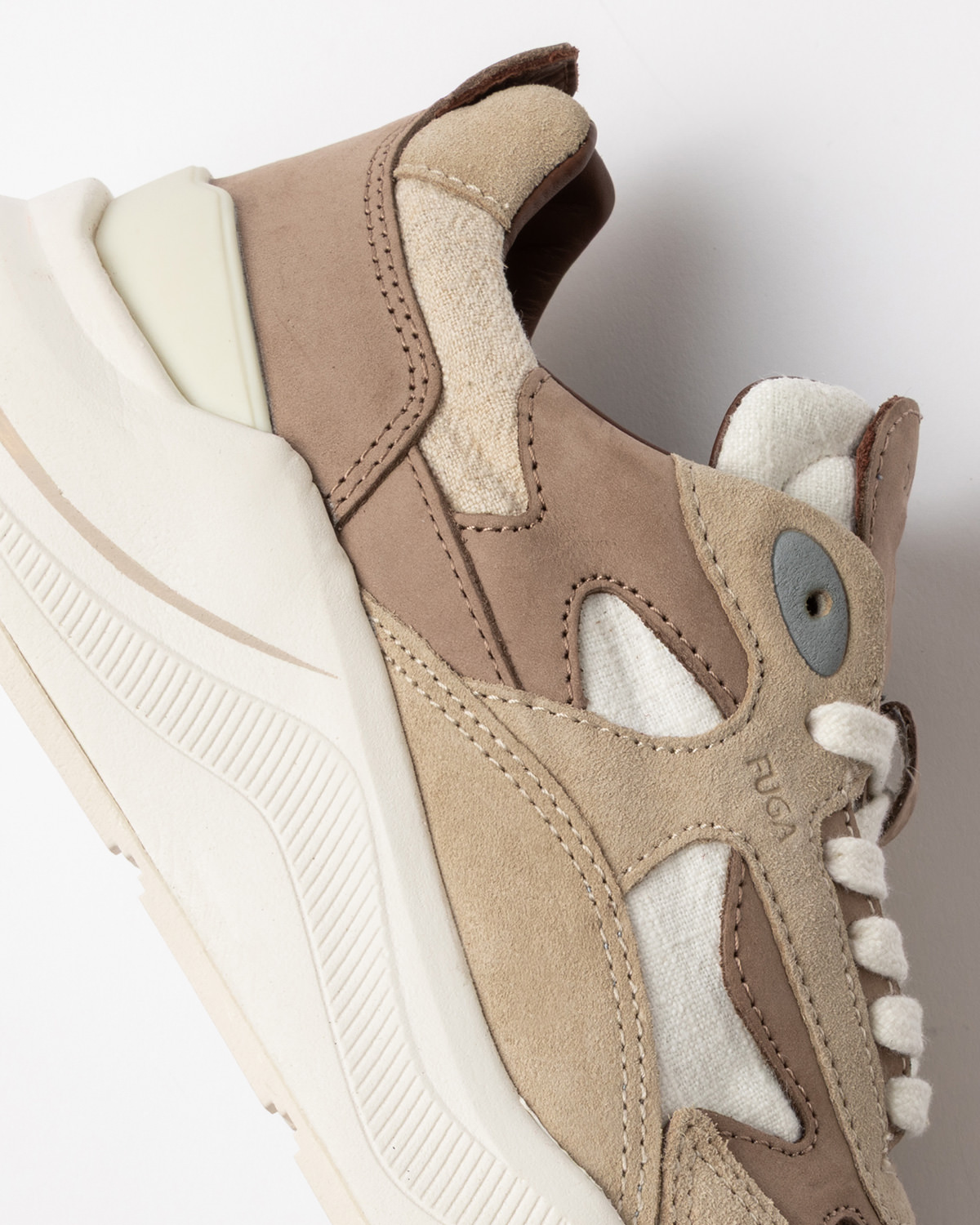 D.A.T.E.: FUGA LINEN WHITE-BEIGE