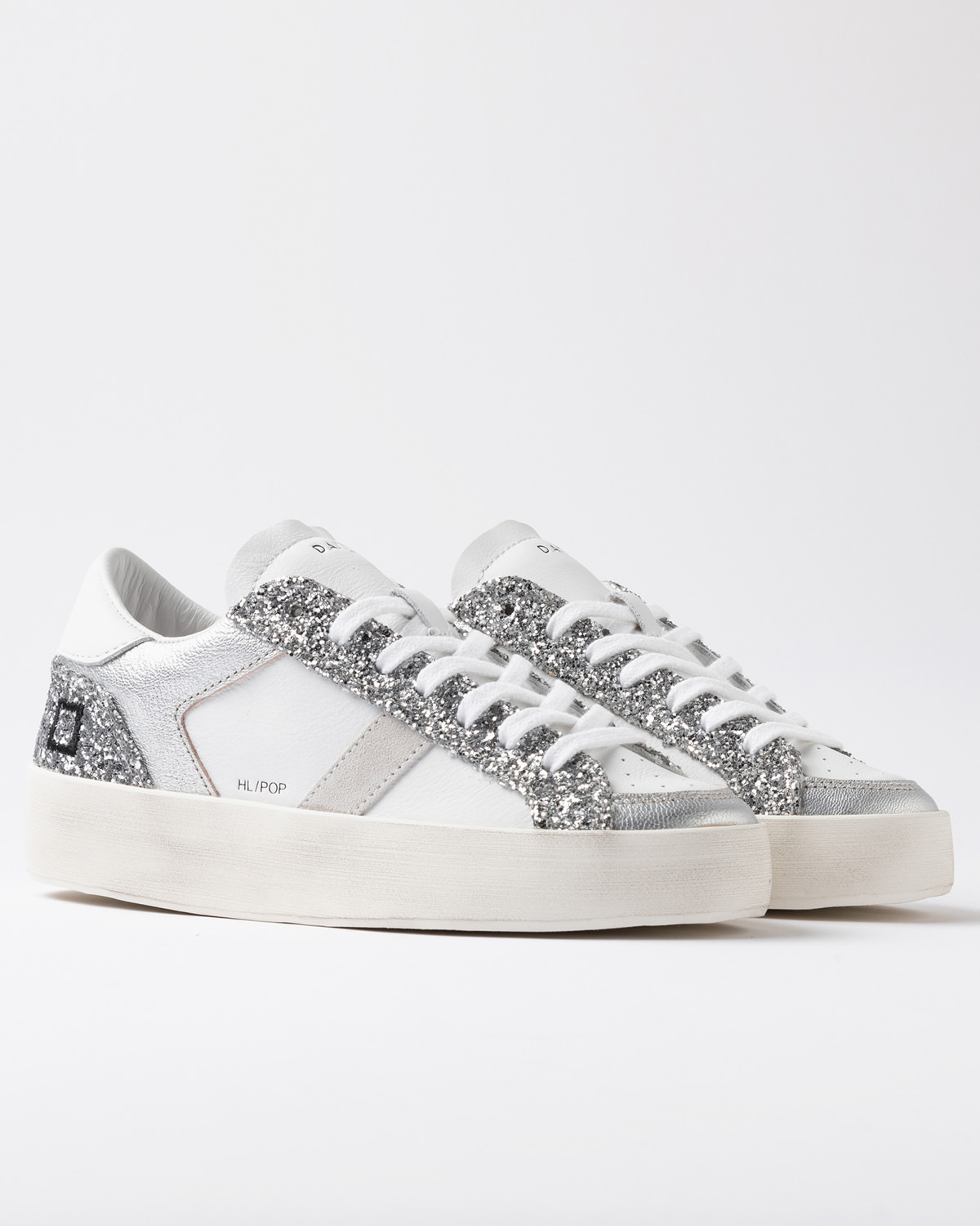 D.A.T.E.: HILL HALF POP WHITE-SILVER