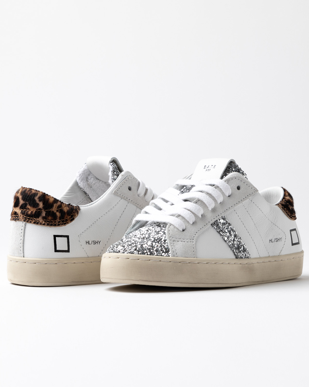 D.A.T.E.: HILL LOW 1 SHINY WHITE-LEOPARD