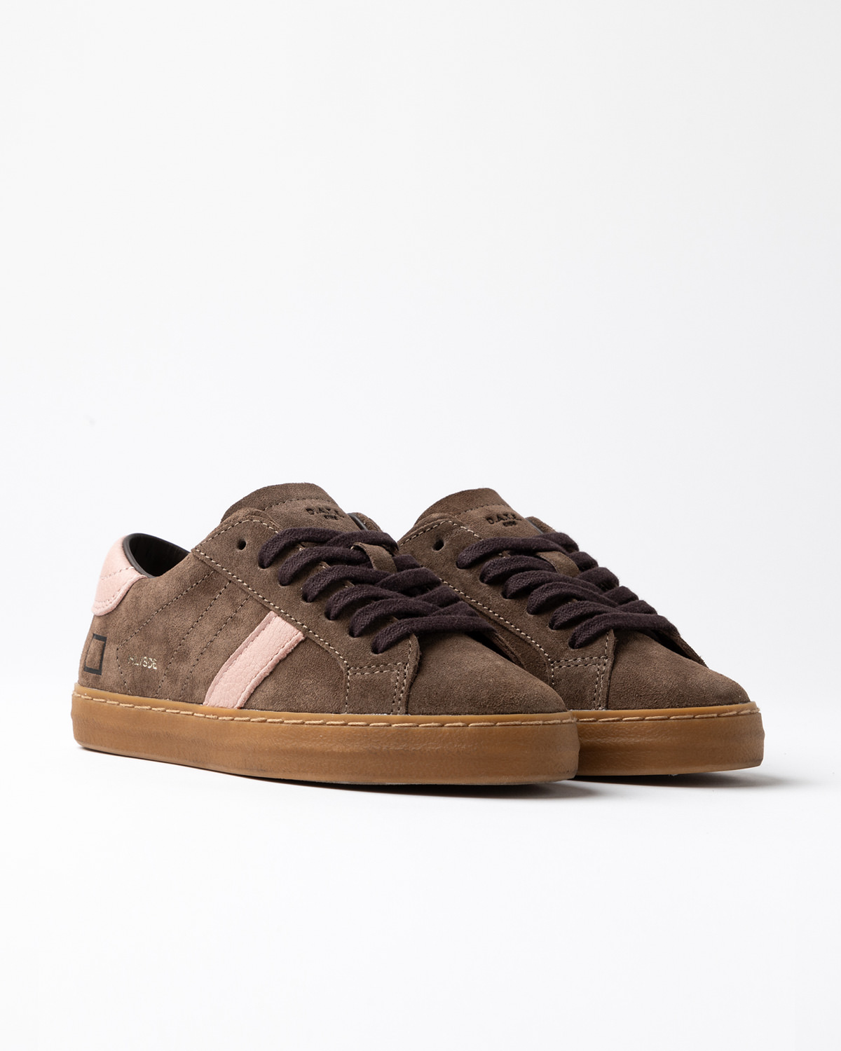 D.A.T.E.: HILL LOW 2 SUEDE TAUPE
