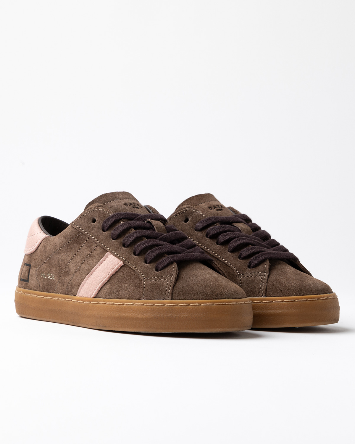 D.A.T.E.: HILL LOW 3 SUEDE TAUPE