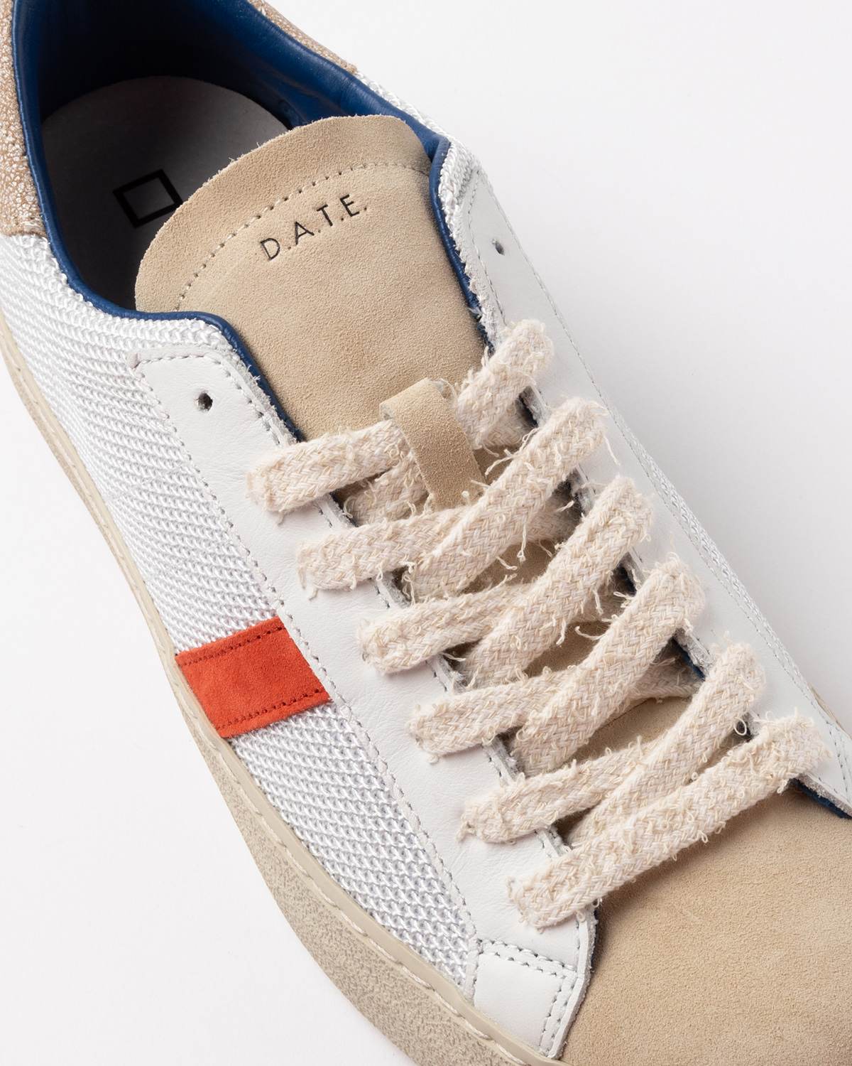 D.A.T.E.: HILL LOW ARGEGNO WHITE-ORANGE