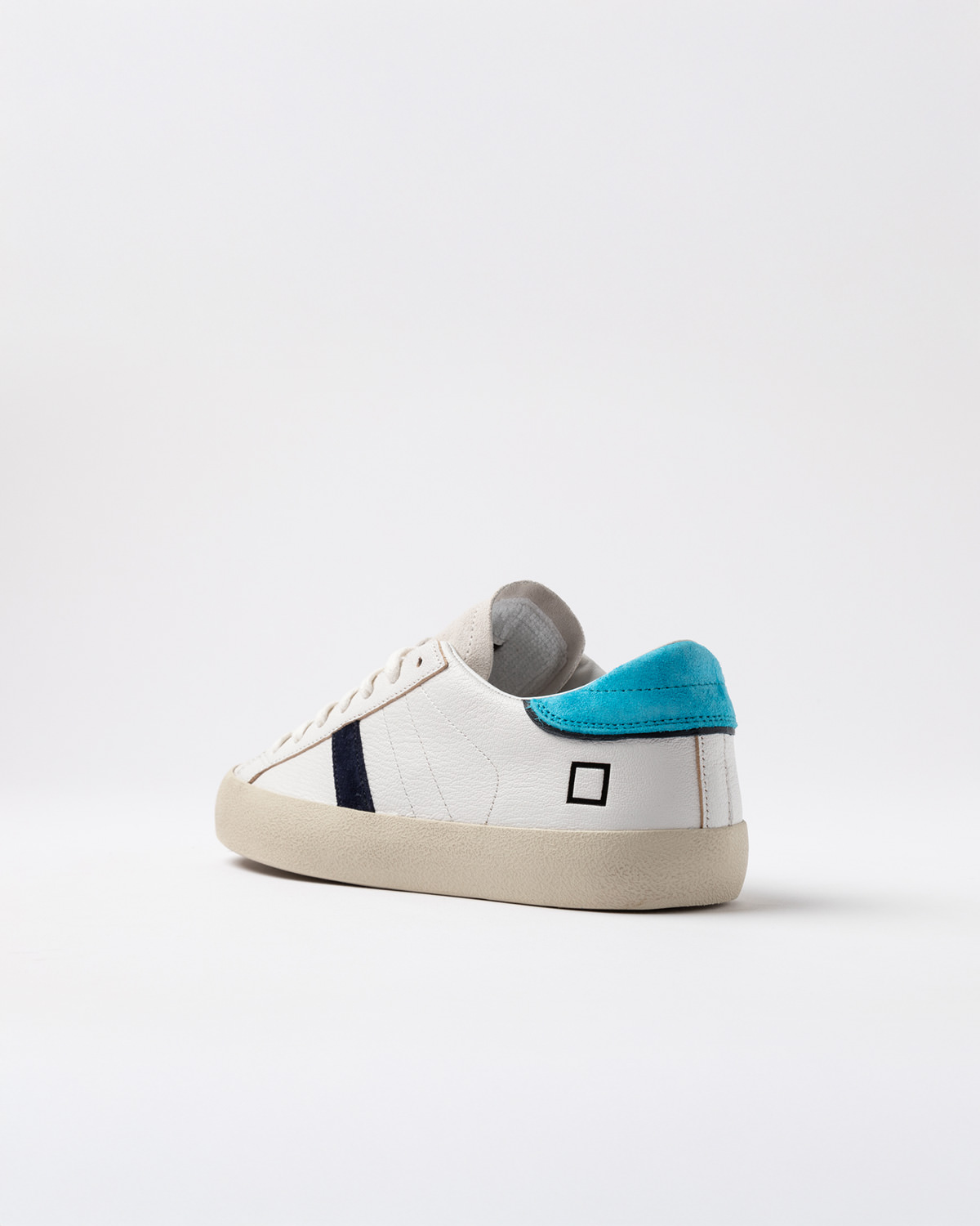 D.A.T.E.: HILL LOW FLUO WHITE-BLUE