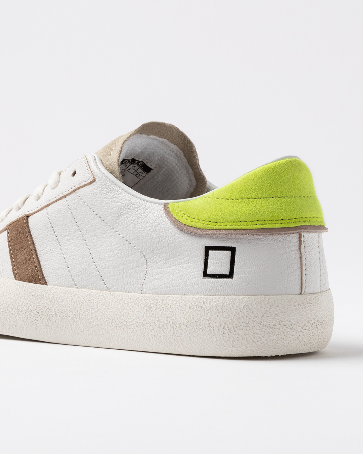 D.A.T.E.: HILL LOW FLUO WHITE-YELLOW