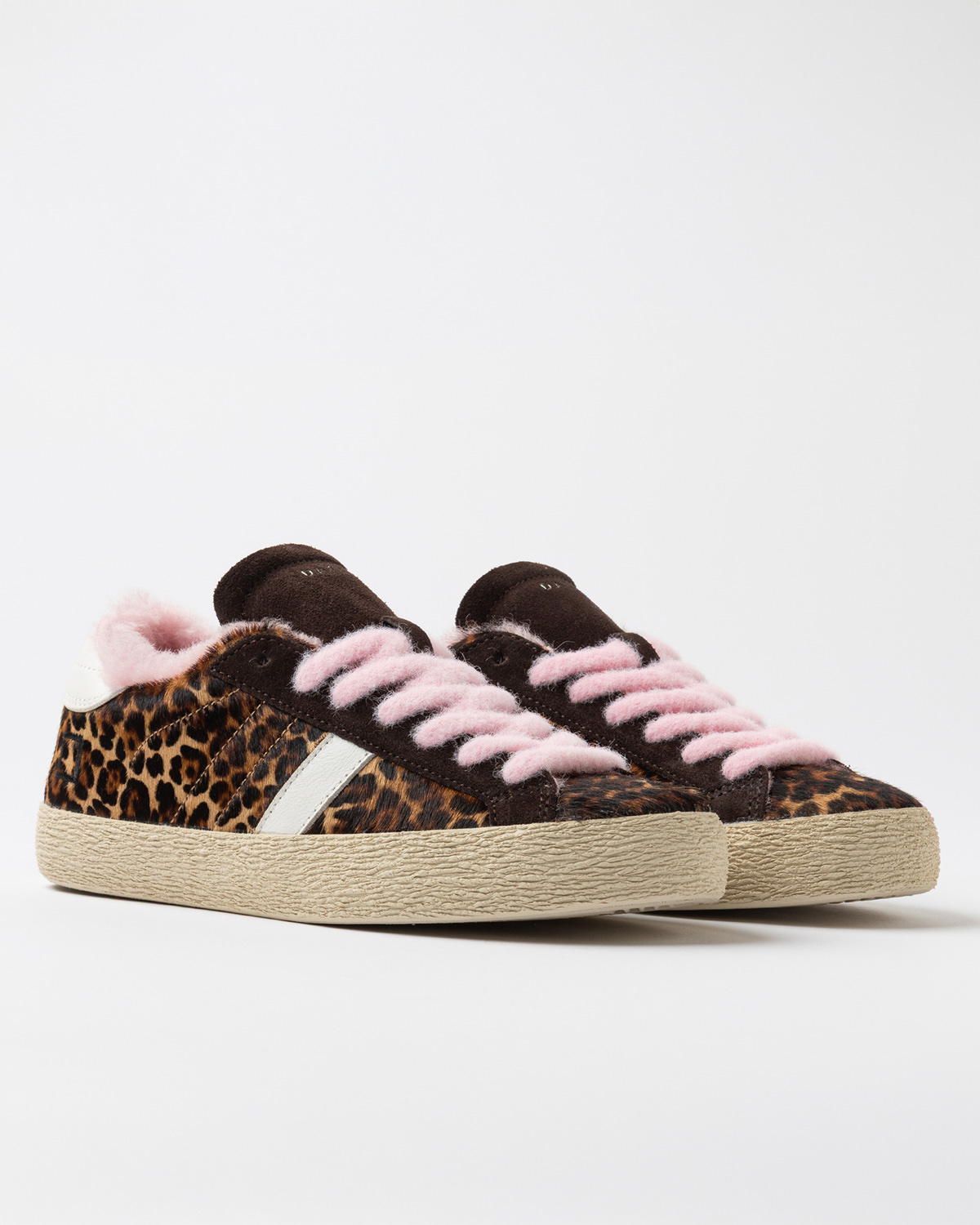 D.A.T.E.: HILL LOW FUR LEOPARD BROWN