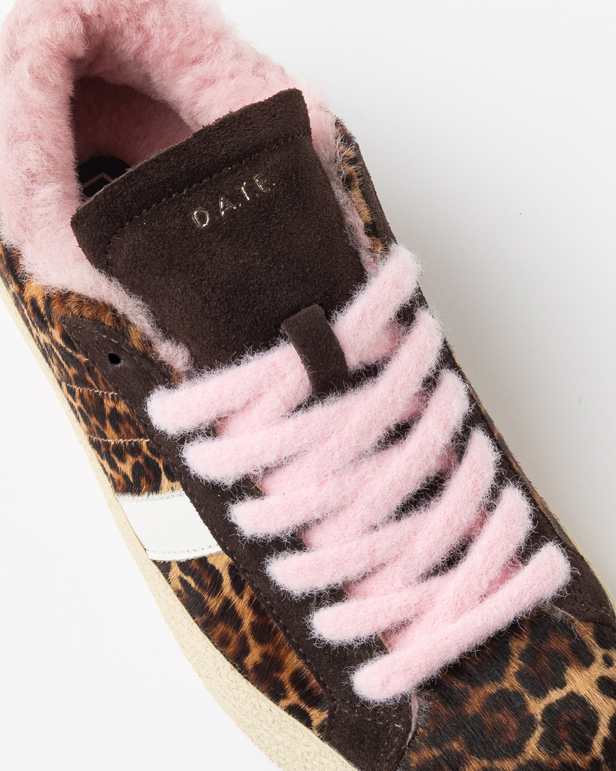 D.A.T.E.: HILL LOW FUR LEOPARD BROWN