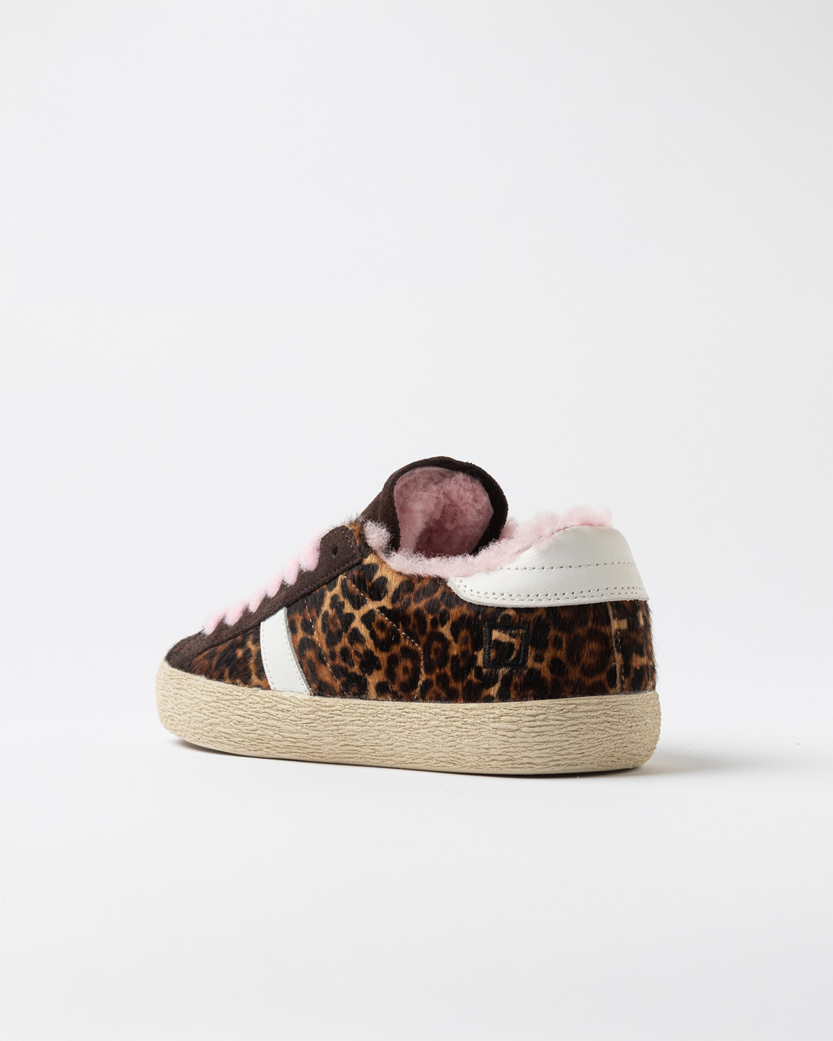 D.A.T.E.: HILL LOW FUR LEOPARD BROWN