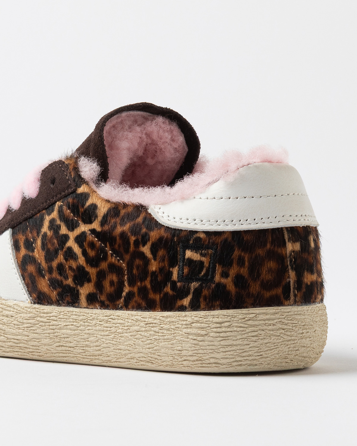 D.A.T.E.: HILL LOW FUR LEOPARD BROWN