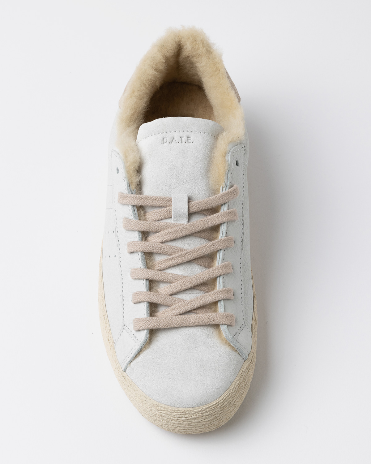 D.A.T.E.: HILL LOW FUR NATURAL WHITE