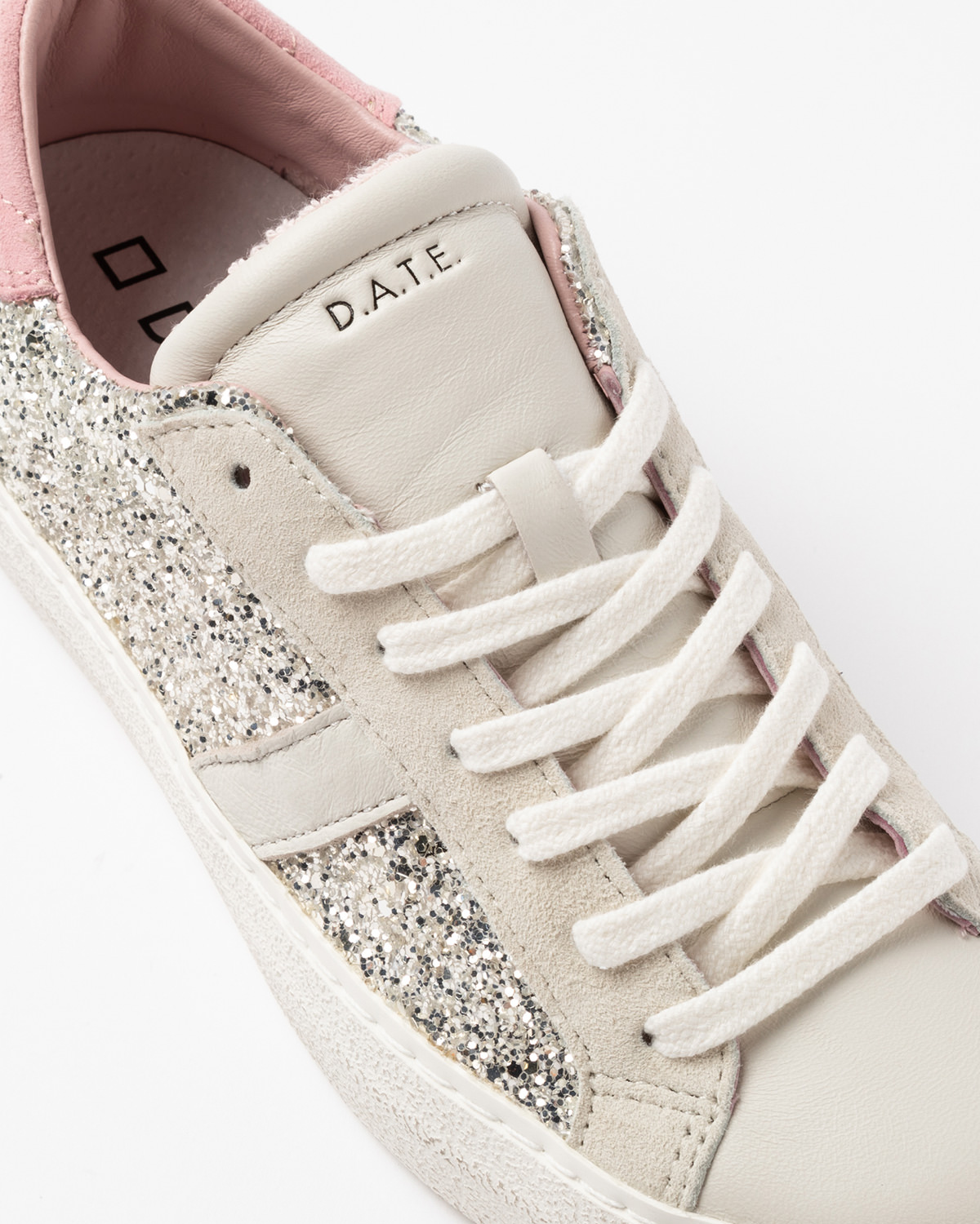 D.A.T.E.: HILL LOW GLITTER PLATINUM