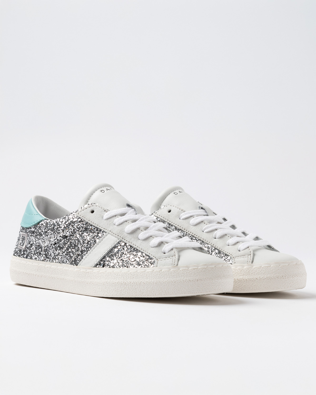D.A.T.E.: HILL LOW GLITTER SILVER