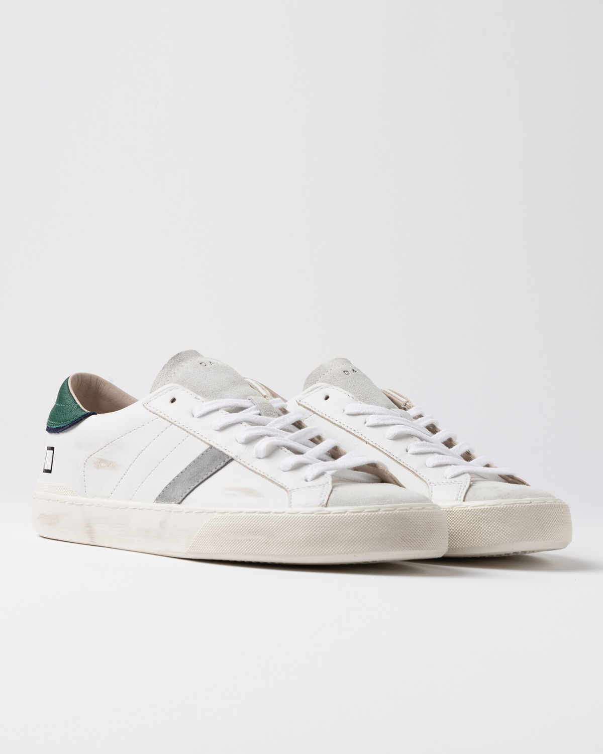 D.A.T.E.: HILL LOW SCRATCH WHITE-GREEN