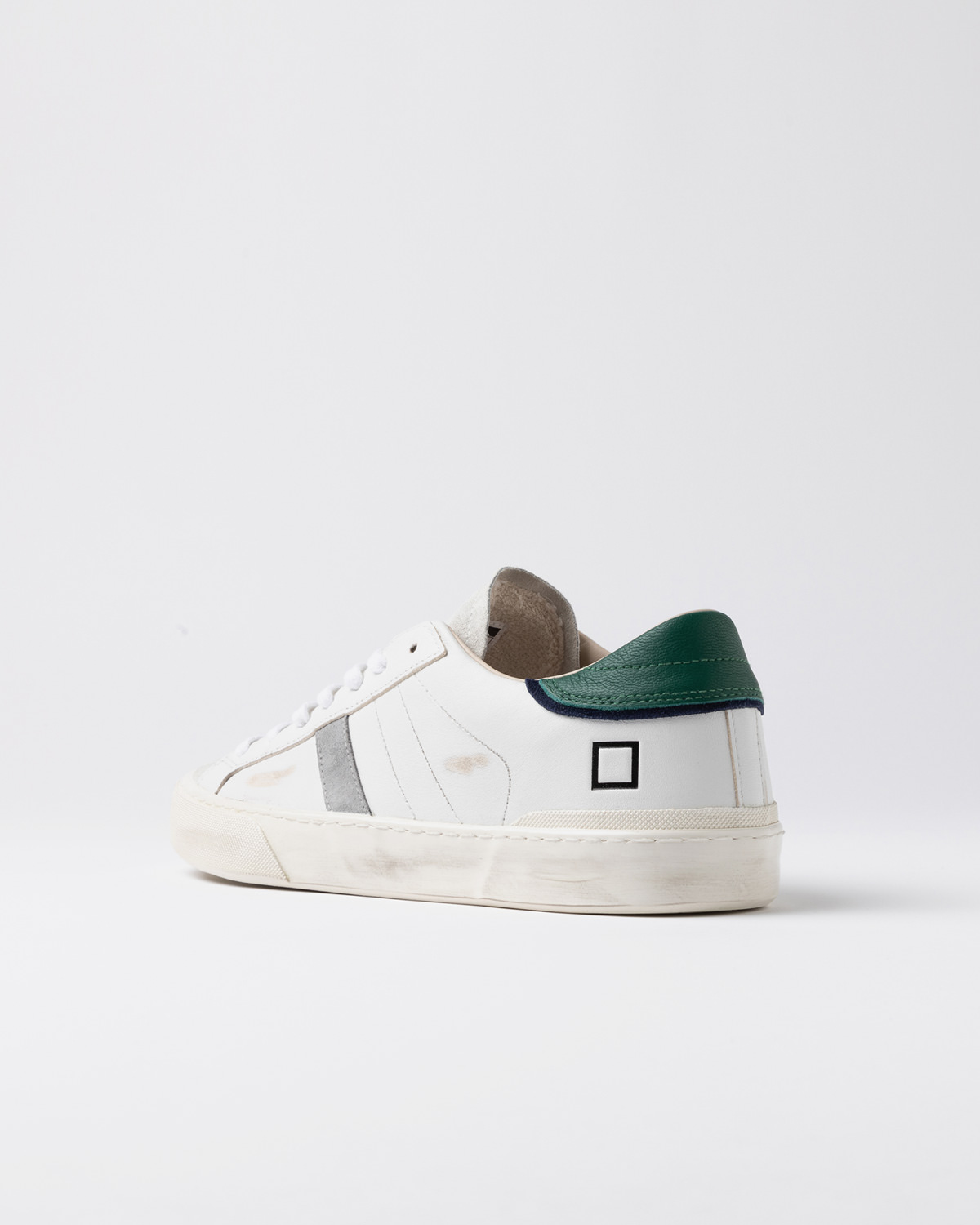 D.A.T.E.: HILL LOW SCRATCH WHITE-GREEN