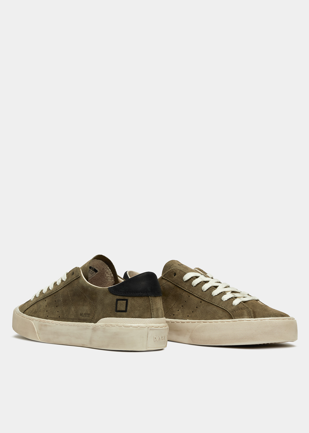 D.A.T.E.: HILL LOW SUEDE ARMY