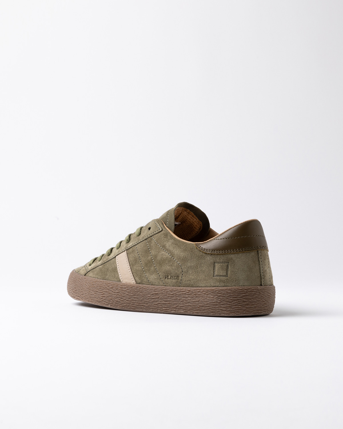 D.A.T.E.: HILL LOW SUEDE ARMY