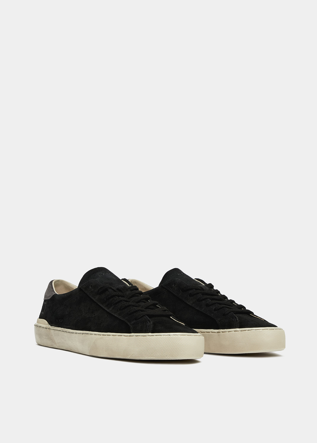 D.A.T.E.: HILL LOW SUEDE BLACK