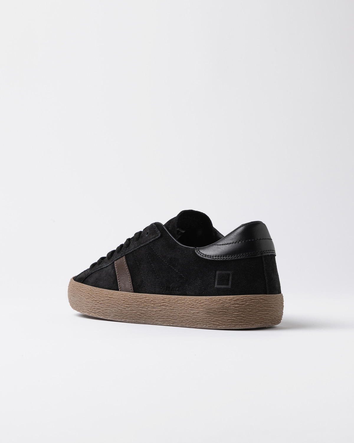 D.A.T.E.: HILL LOW SUEDE BLACK