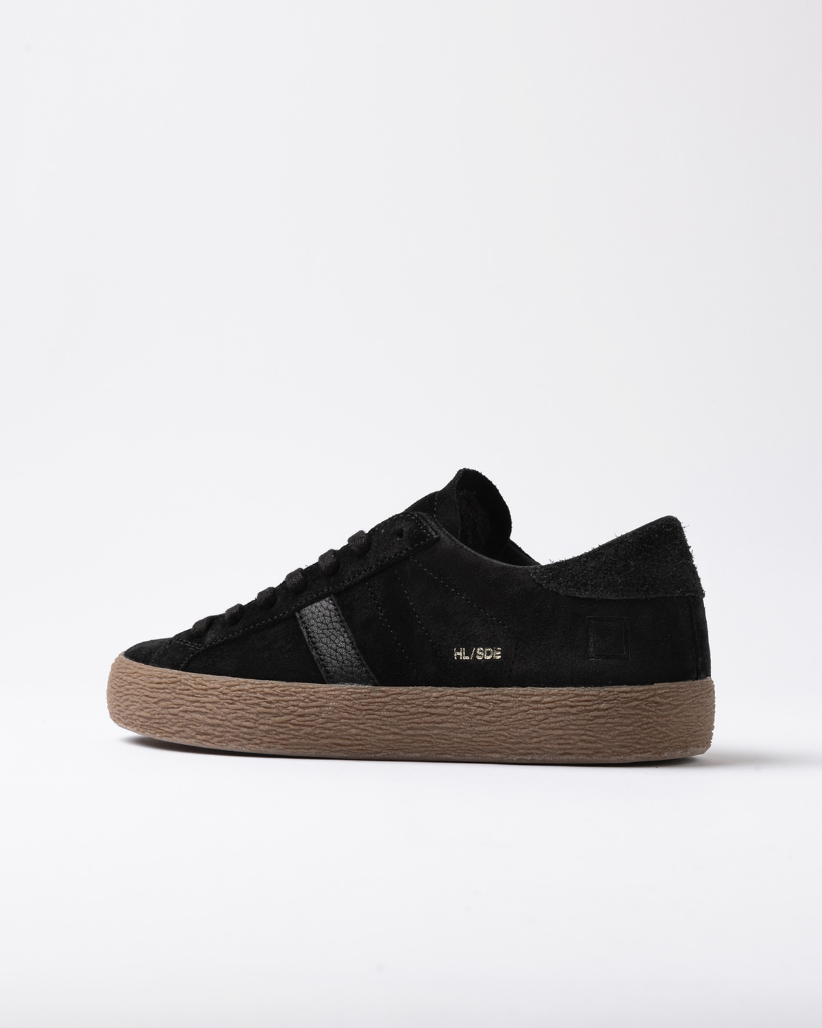D.A.T.E.: HILL LOW SUEDE BLACK