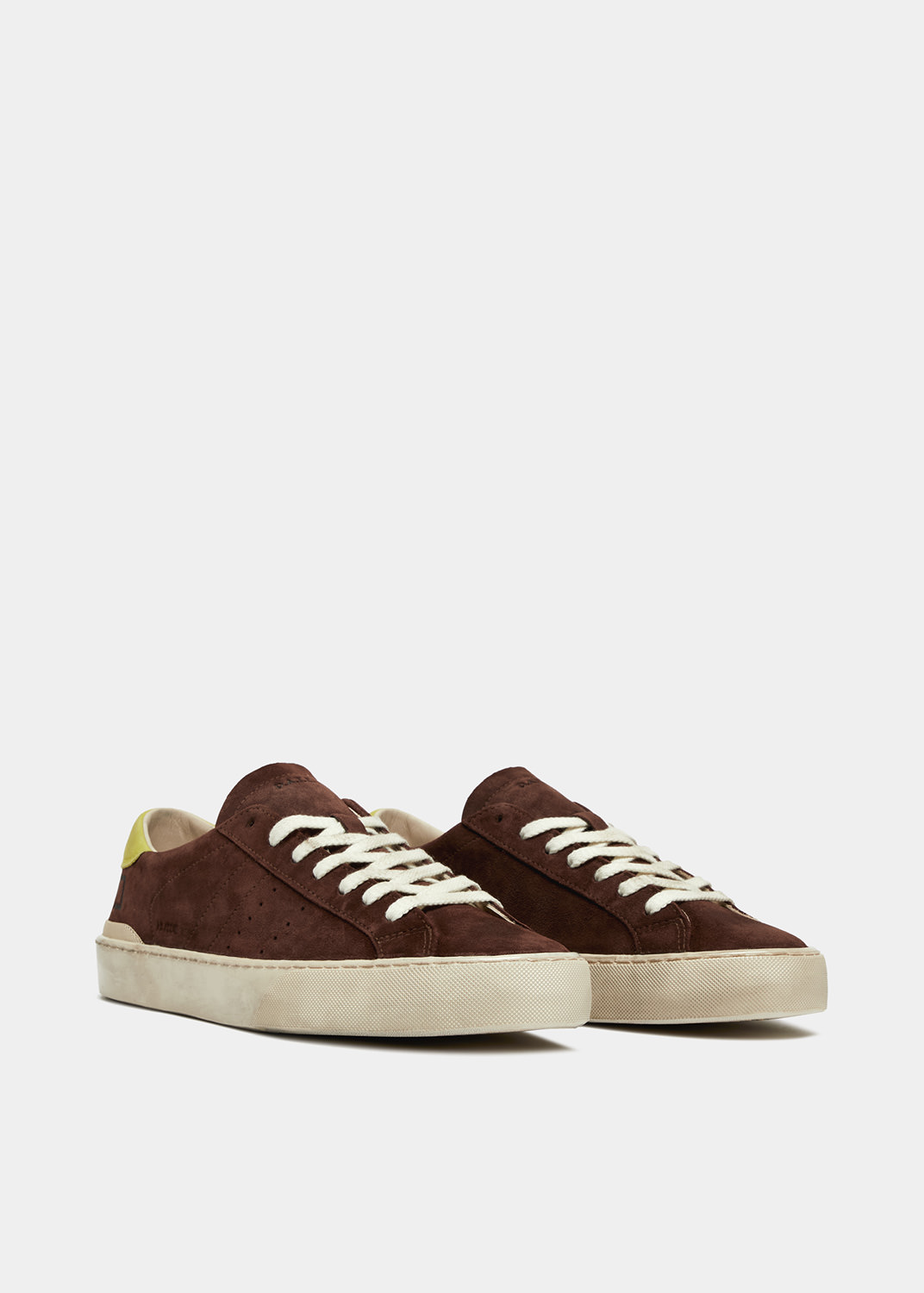 D.A.T.E.: HILL LOW SUEDE T.MORO