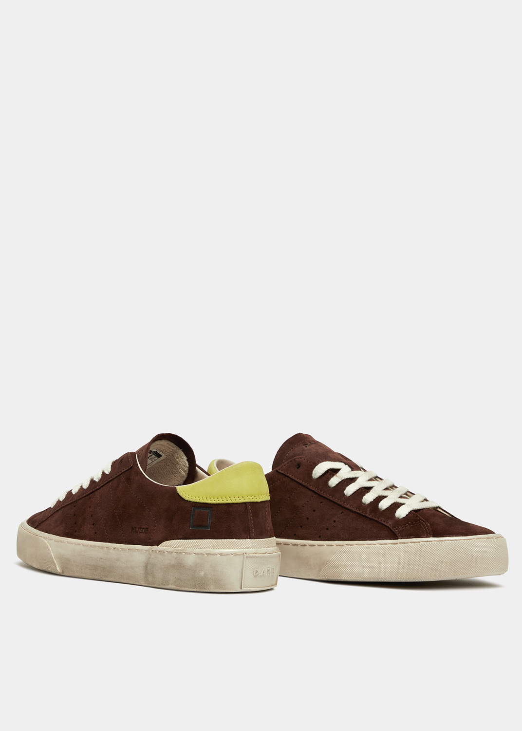 D.A.T.E.: HILL LOW SUEDE T.MORO