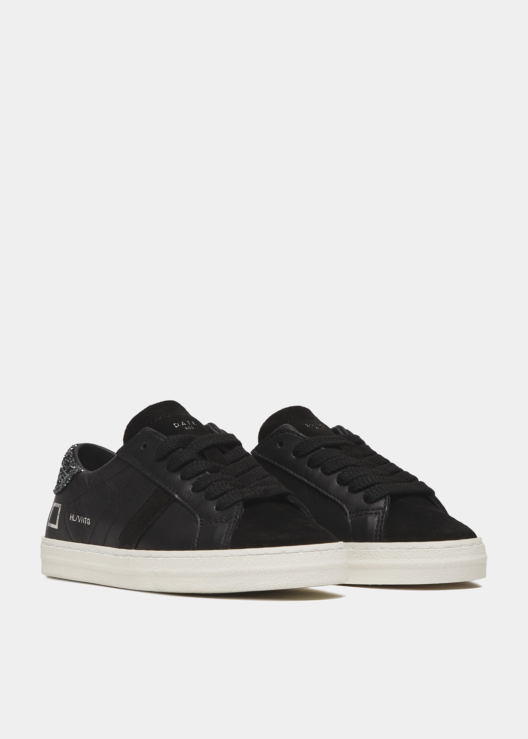 D.A.T.E.: HILL LOW VINTAGE CALF BLACK 2