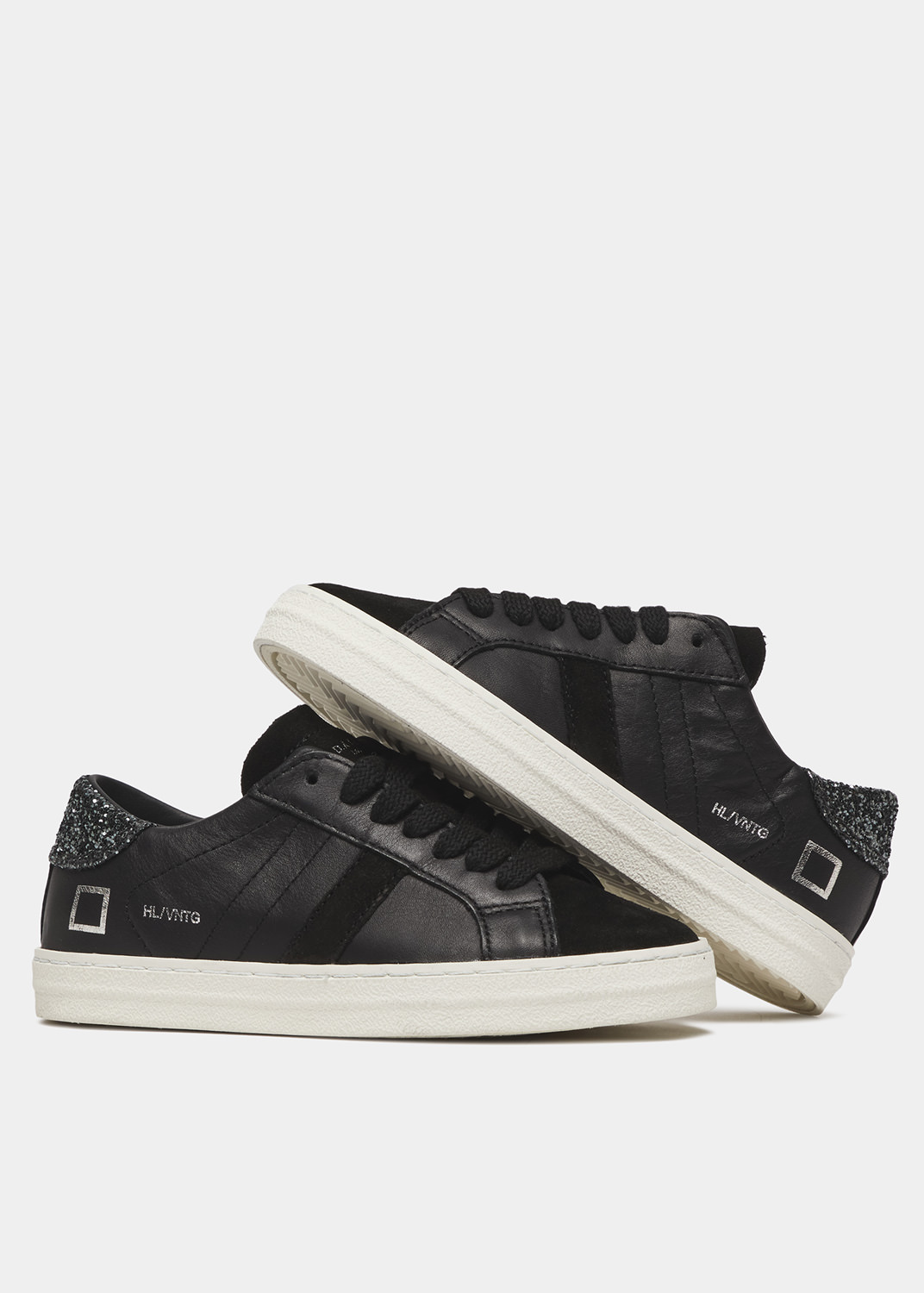 D.A.T.E.: HILL LOW VINTAGE CALF BLACK 2