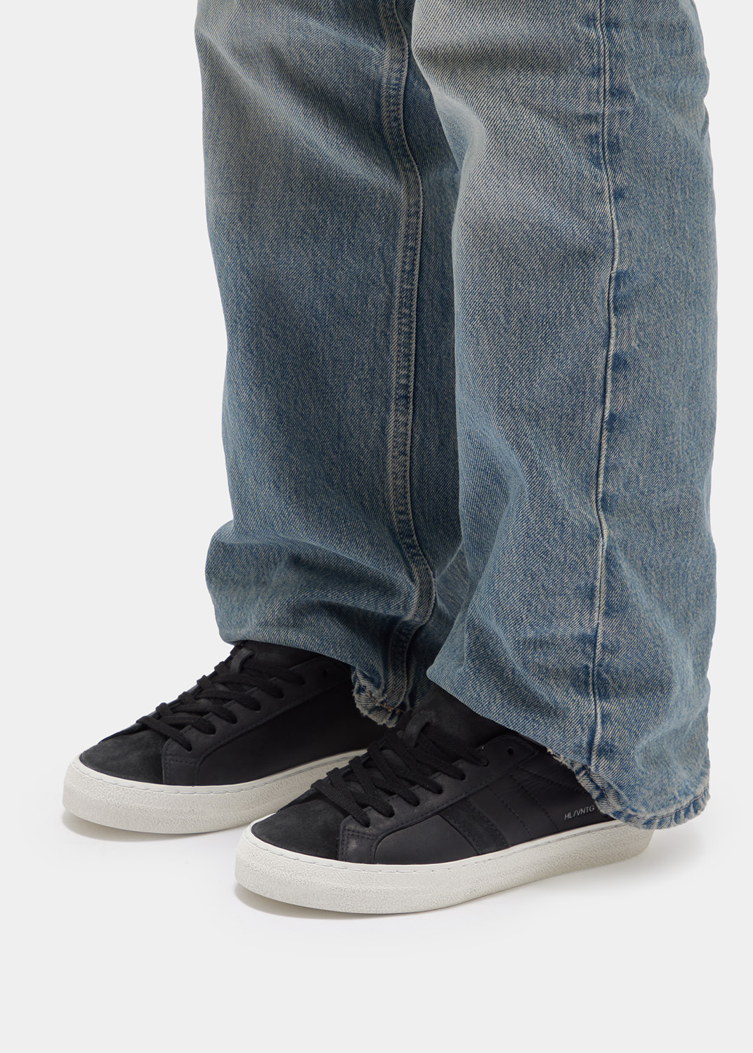 D.A.T.E.: HILL LOW VINTAGE CALF BLACK