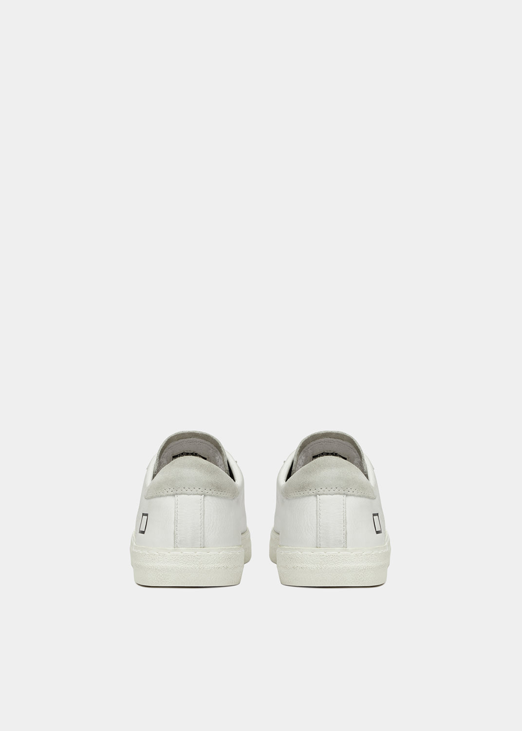 D.A.T.E.: HILL LOW VINTAGE CALF WHITE