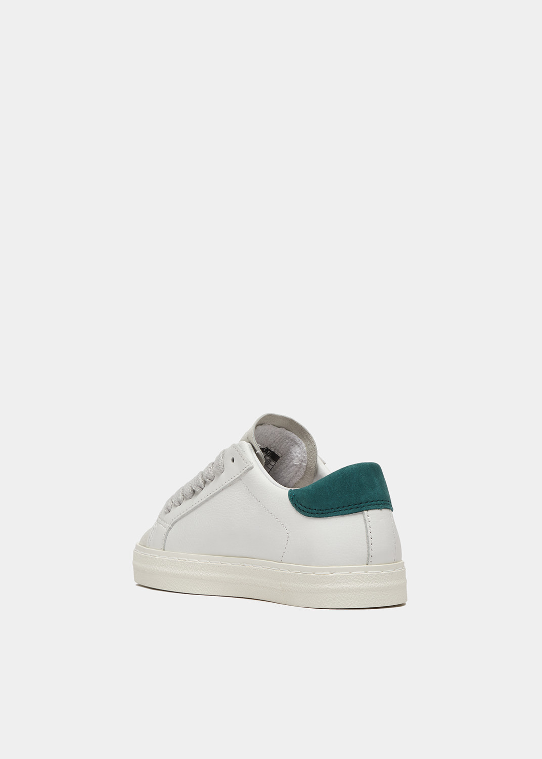 D.A.T.E.: HILL LOW VINTAGE CALF WHITE-GREEN 1