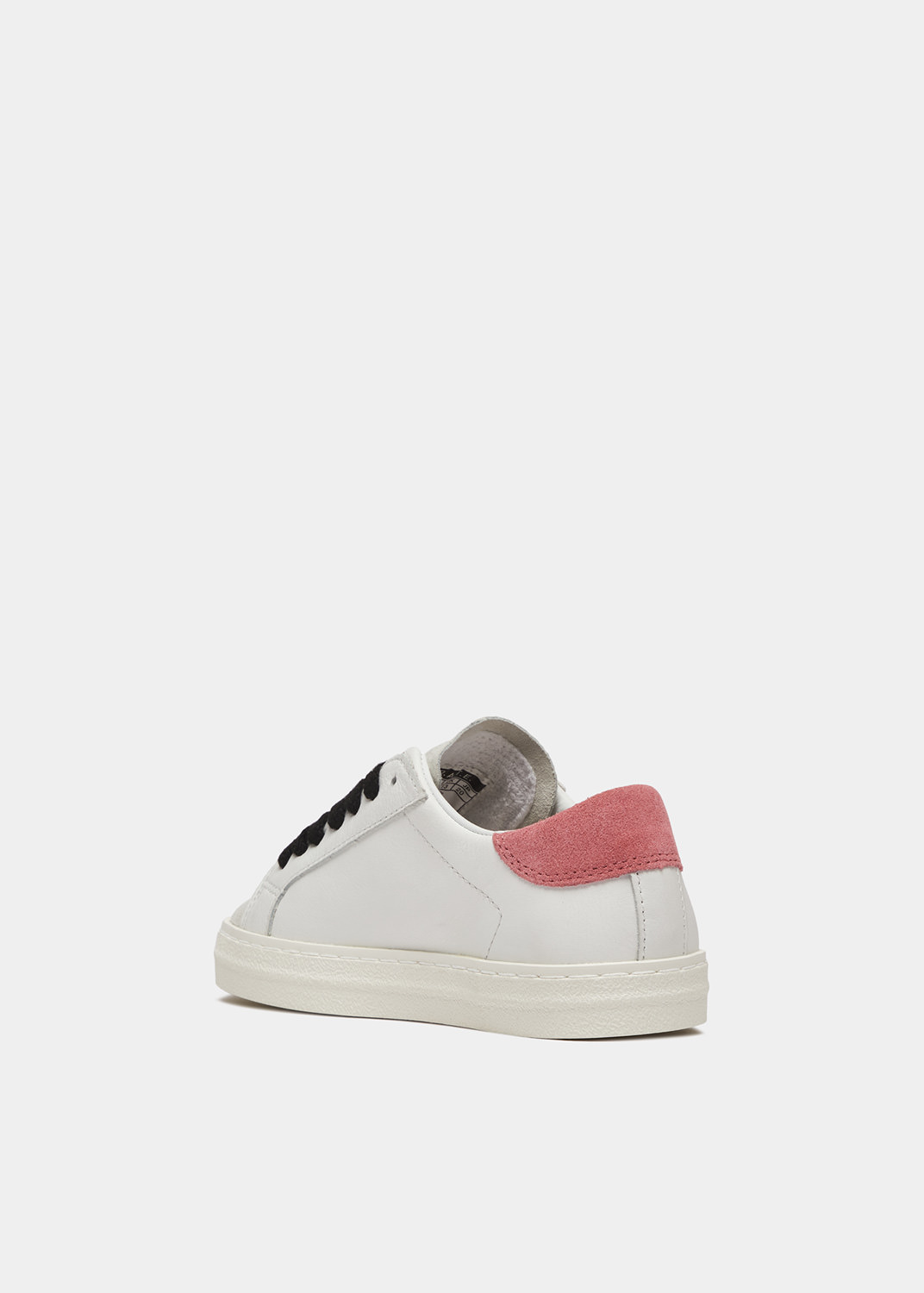 D.A.T.E.: HILL LOW VINTAGE CALF WHITE-PINK 1