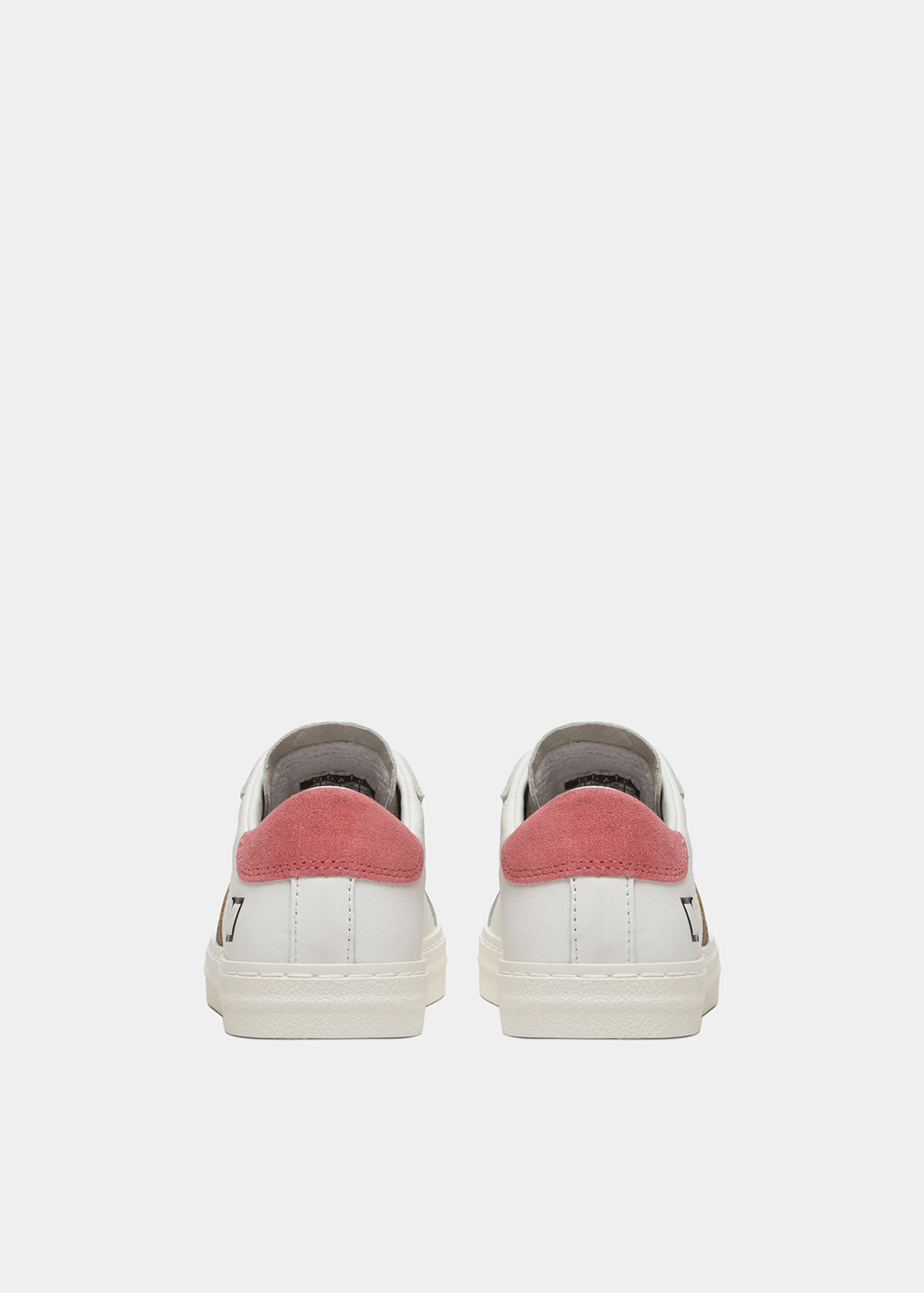 D.A.T.E.: HILL LOW VINTAGE CALF WHITE-PINK 1