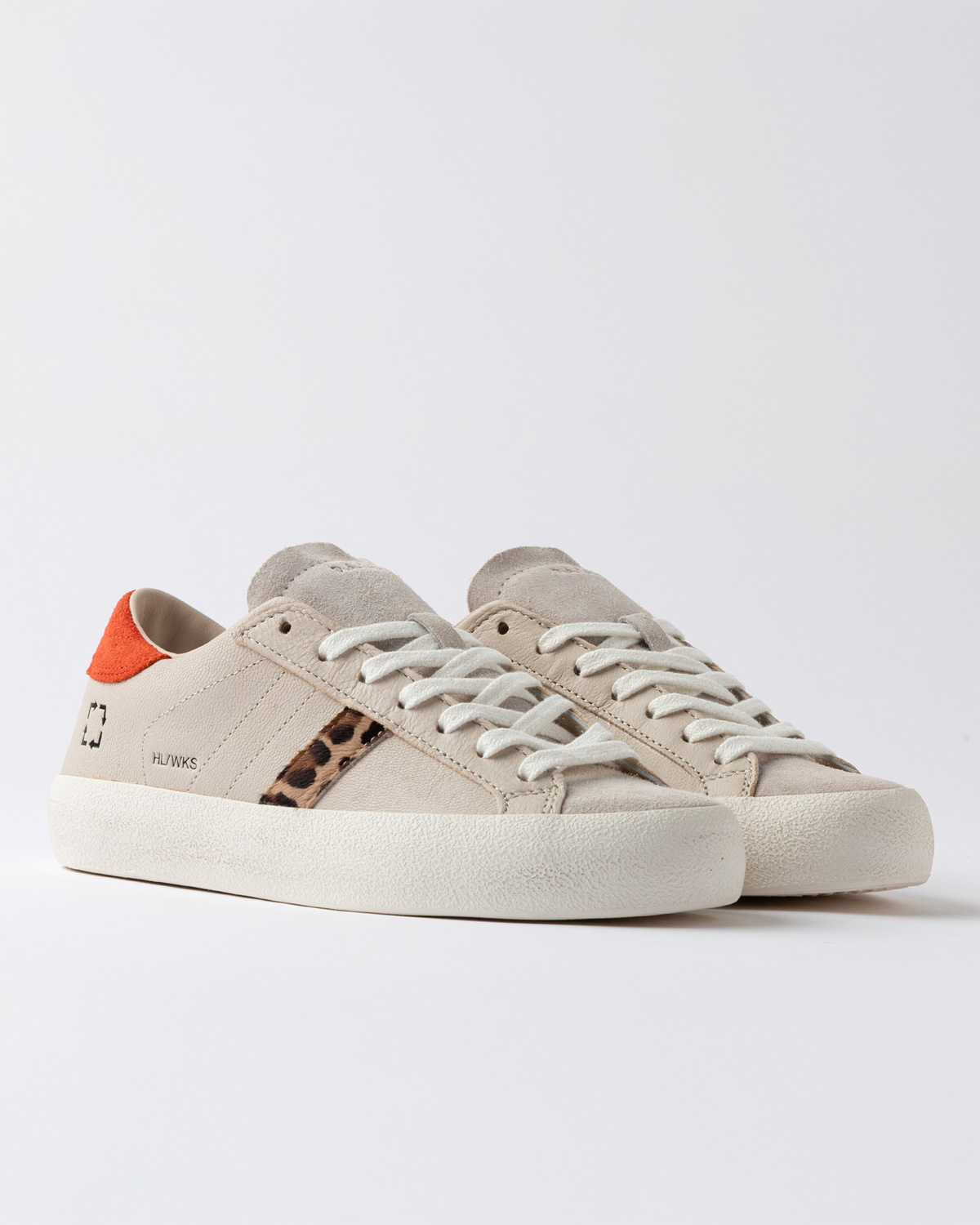 D.A.T.E.: HILL LOW WORKSHOP BEIGE-LEOPARD