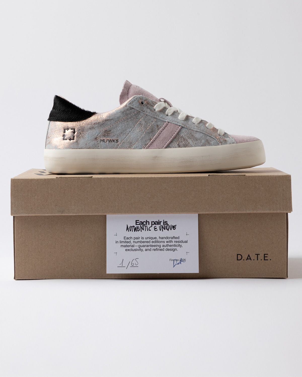 D.A.T.E.: HILL LOW WORKSHOP ROSE GOLD