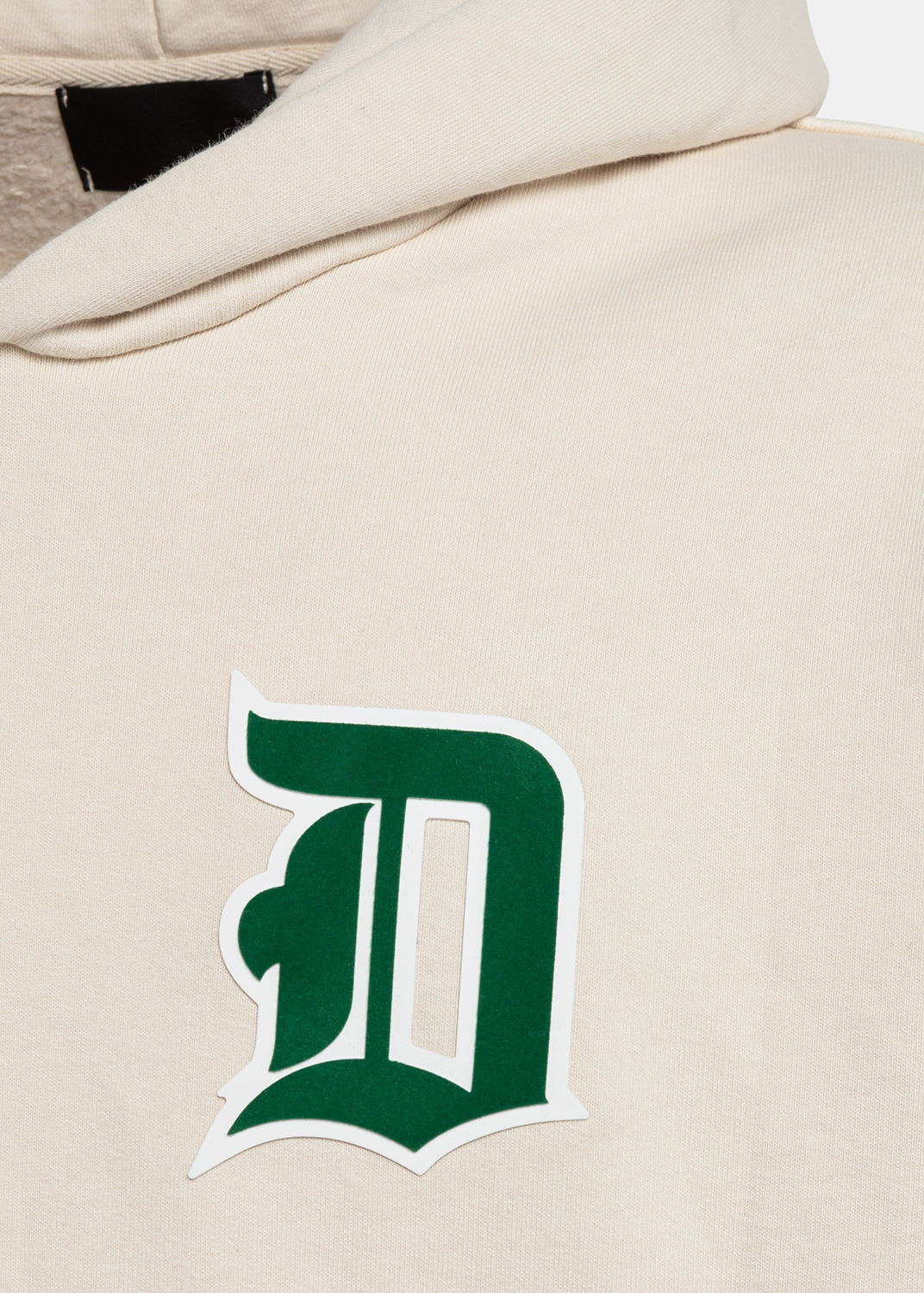 D.A.T.E.: HOODIE LETTER IVORY