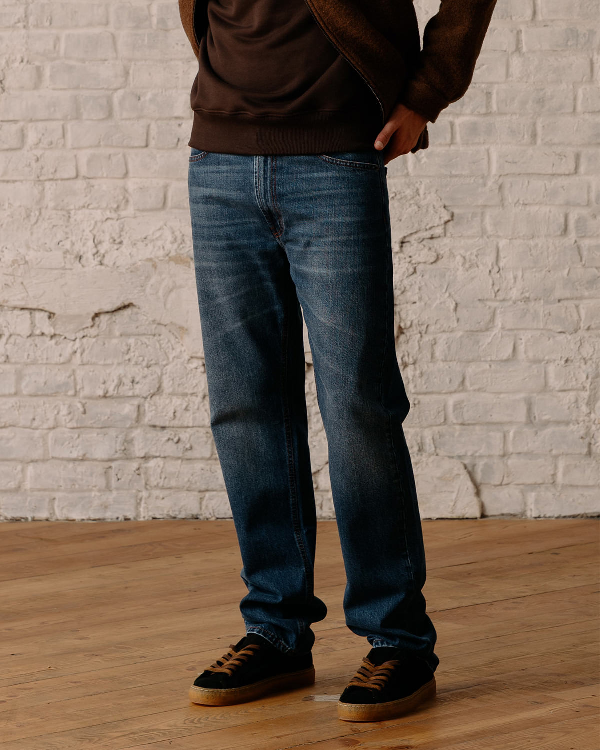 D.A.T.E.: JEANS DENIM BLUE