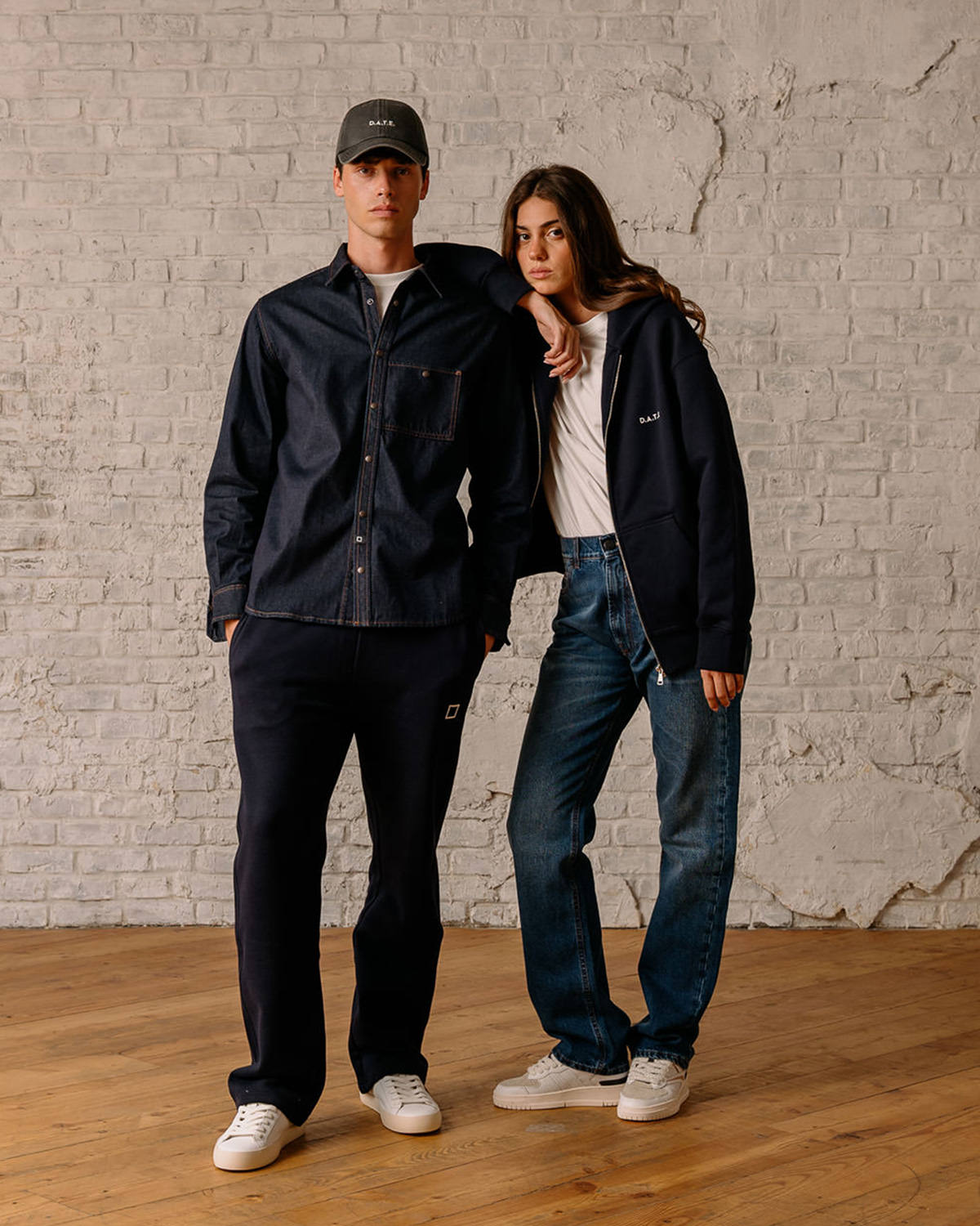 D.A.T.E.: JEANS DENIM BLUE