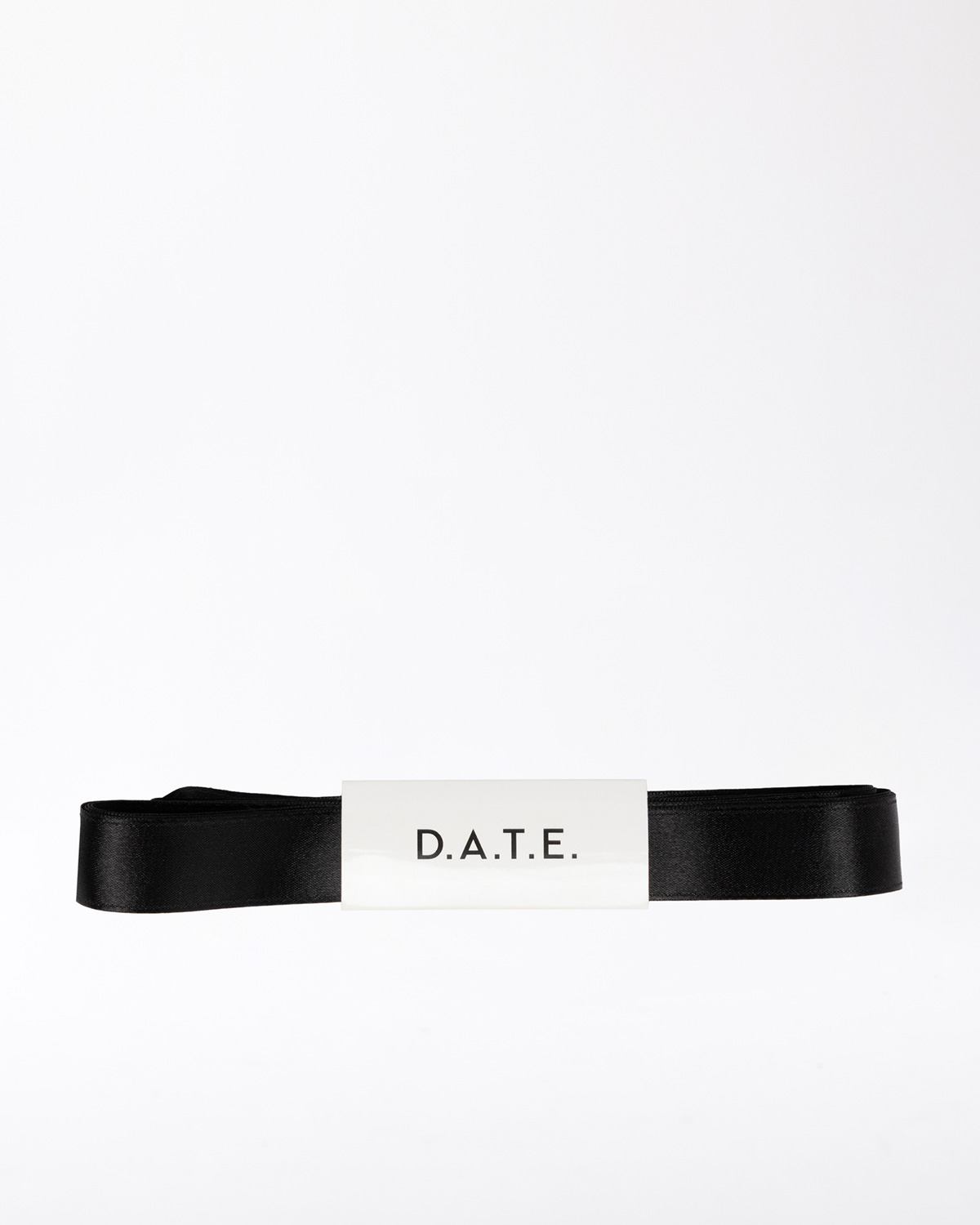D.A.T.E.: LACE SATIN DATE BLACK