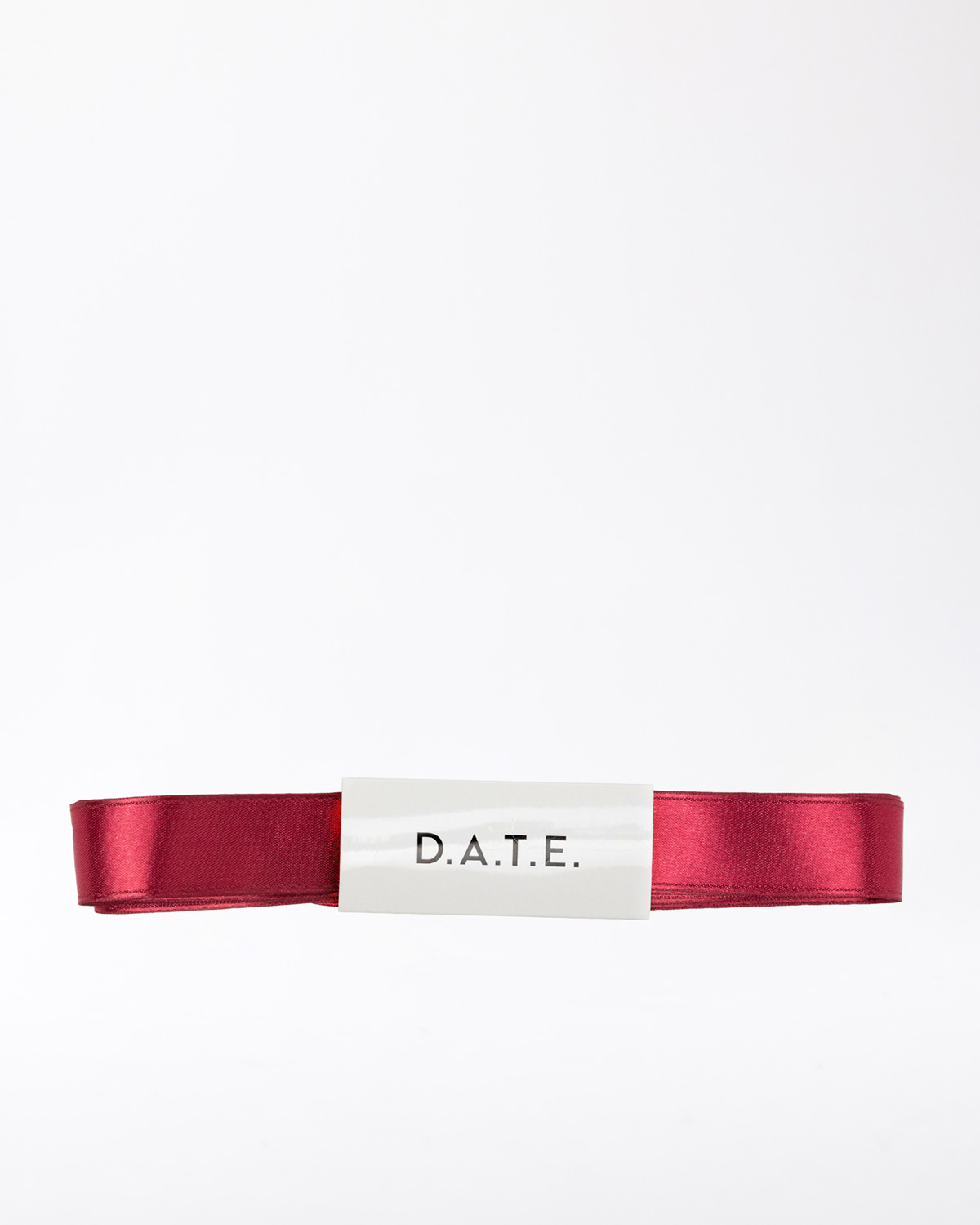 D.A.T.E.:  LACE SATIN DATE BORDEAUX