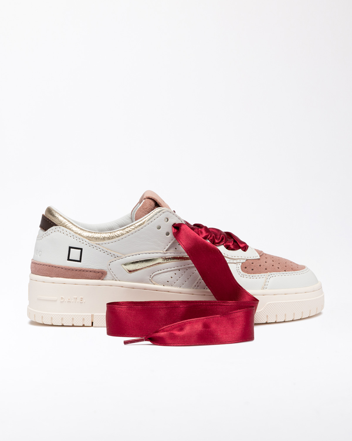 D.A.T.E.:  LACE SATIN DATE BORDEAUX