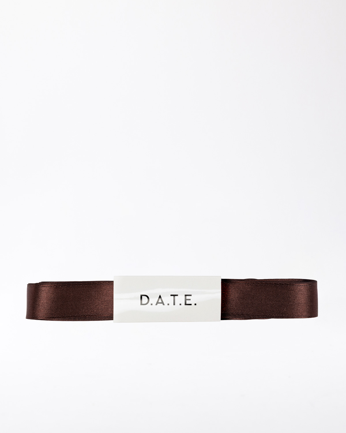 D.A.T.E.: LACE SATIN DATE BROWN