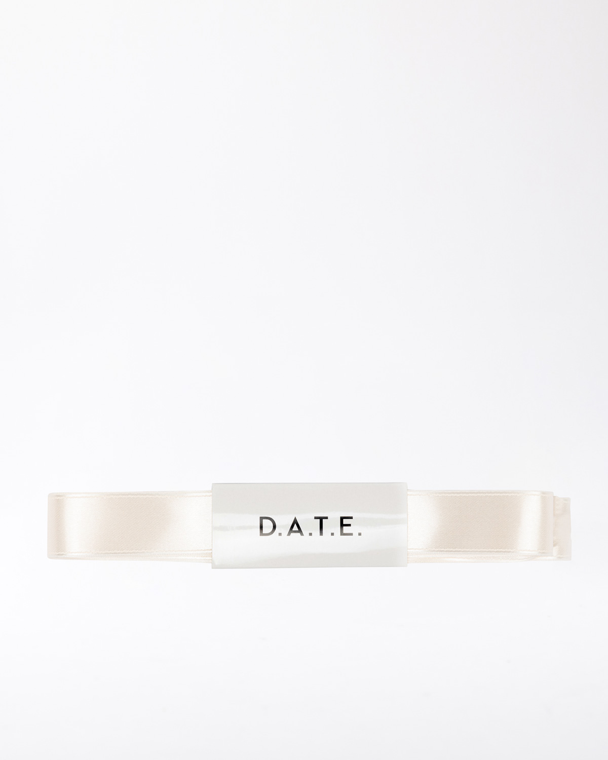 D.A.T.E.: LACE SATIN DATE IVORY