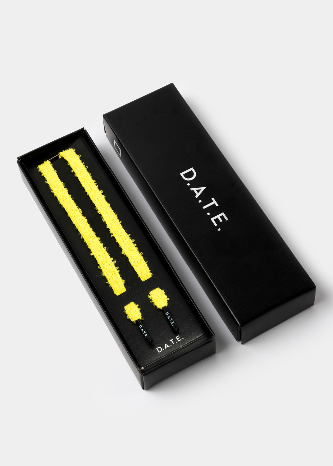 D.A.T.E.: LACE TOWEL DATE YELLOW-BLACK